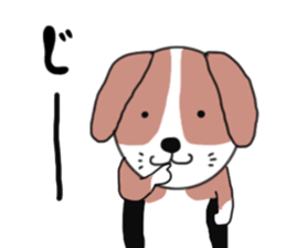 I beagle dog 2nd sticker #7567354