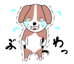 I beagle dog 2nd sticker #7567360