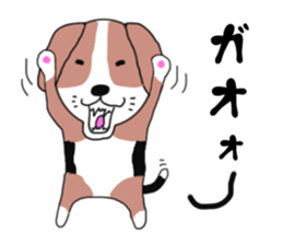 I beagle dog 2nd sticker #7567362
