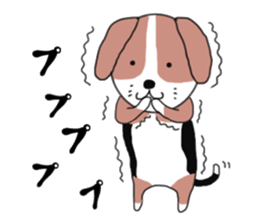 I beagle dog 2nd sticker #7567364