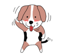I beagle dog 2nd sticker #7567369