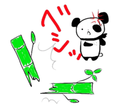 PAN DA san sticker #7567504