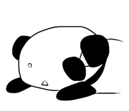 PAN DA san sticker #7567521