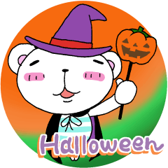 Halloween and daily life of the bear