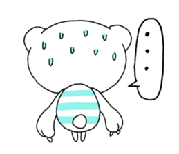 Halloween and daily life of the bear sticker #7567675