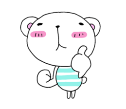 Halloween and daily life of the bear sticker #7567678