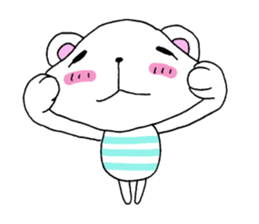 Halloween and daily life of the bear sticker #7567682