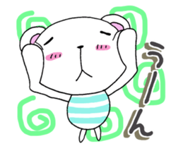 Halloween and daily life of the bear sticker #7567684