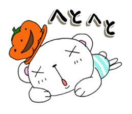 Halloween and daily life of the bear sticker #7567686