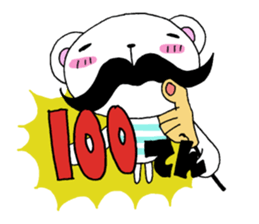 Halloween and daily life of the bear sticker #7567692