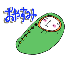 Halloween and daily life of the bear sticker #7567699