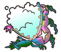 Little Lizard sticker #7567730