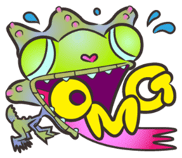 Little Lizard sticker #7567732