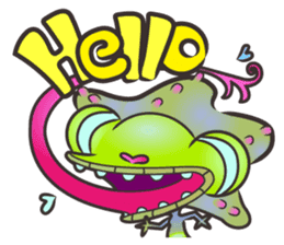 Little Lizard sticker #7567738