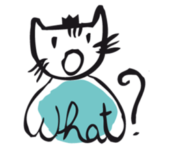 The Charming Cat sticker #7568025