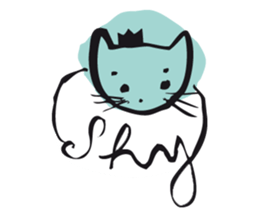 The Charming Cat sticker #7568026