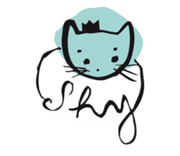 The Charming Cat sticker #7568026