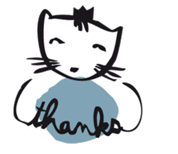 The Charming Cat sticker #7568037