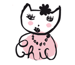 The Charming Cat sticker #7568039