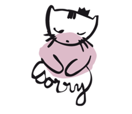 The Charming Cat sticker #7568046