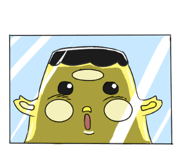 Jun and butter pudding pudding sticker #7568266