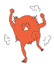 Round Frog and Rabbit sticker #7568667