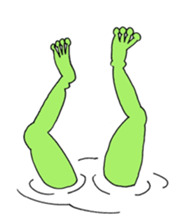 Round Frog and Rabbit sticker #7568681