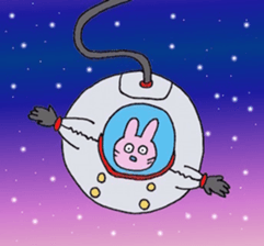 Round Frog and Rabbit sticker #7568695