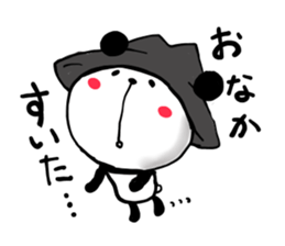 HAT PANDA 2 sticker #7568745