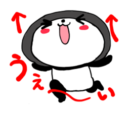 HAT PANDA 2 sticker #7568750