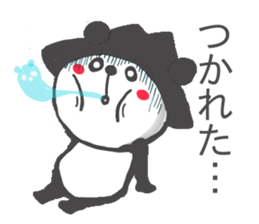 HAT PANDA 2 sticker #7568754