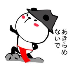 HAT PANDA 2 sticker #7568755