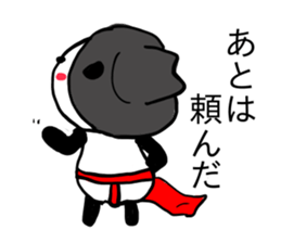 HAT PANDA 2 sticker #7568760