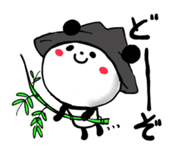 HAT PANDA 2 sticker #7568761