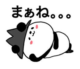 HAT PANDA 2 sticker #7568773