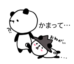 HAT PANDA 2 sticker #7568775