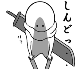 Unreliable brave in the us sticker #7569161