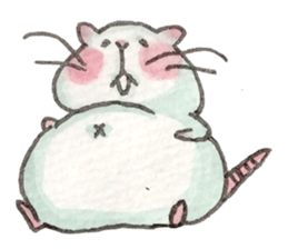 White Mouse sticker #7569308