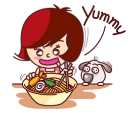 Little Pam 1 (English) sticker #7569986