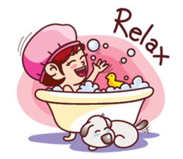 Little Pam 1 (English) sticker #7569995