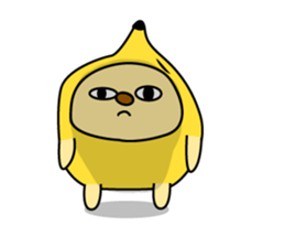 Banana bear place4 sticker #7570643