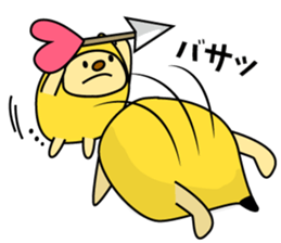 Banana bear place4 sticker #7570649