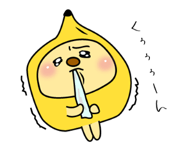 Banana bear place4 sticker #7570658