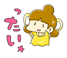 Three goddess in Munakata city sticker #7570764