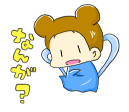 Three goddess in Munakata city sticker #7570766