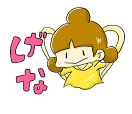 Three goddess in Munakata city sticker #7570767