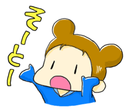 Three goddess in Munakata city sticker #7570781