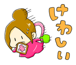 Three goddess in Munakata city sticker #7570789