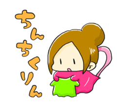 Three goddess in Munakata city sticker #7570792