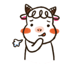 Sheep's painting life sticker #7570804